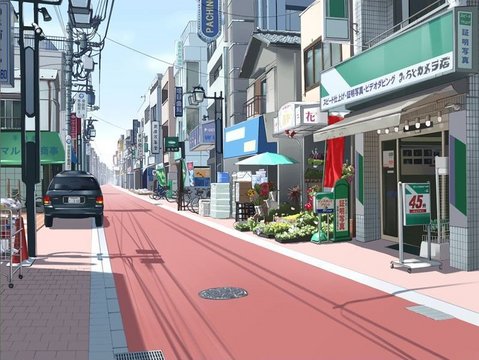 Shopping Street Entrance
